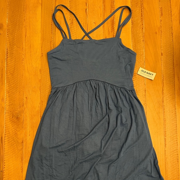 Old Navy Dresses & Skirts - Old Navy Fit and Flare Cross Back Mini Dress